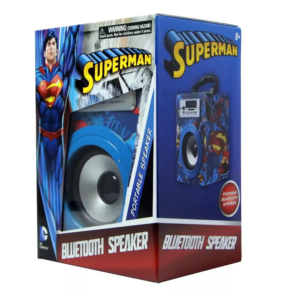 Superman Portable Bluetooth Speaker