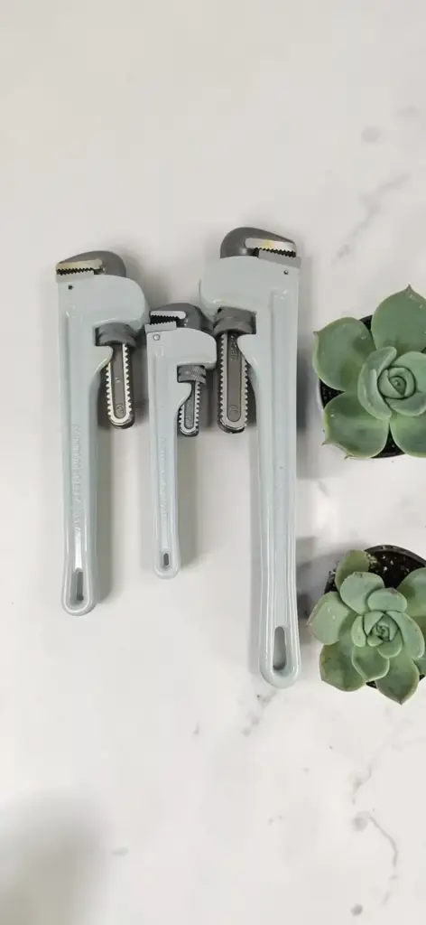 Aluminium Pipe Wrench Set