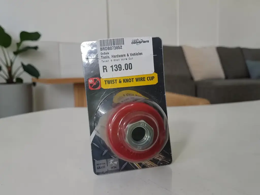 Twist & Knot Wire Cup Brush 12" (300Mm)