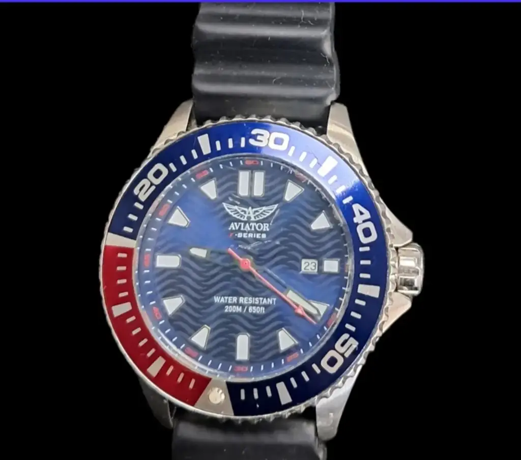 Aviator Mens Wristwatch - View 5