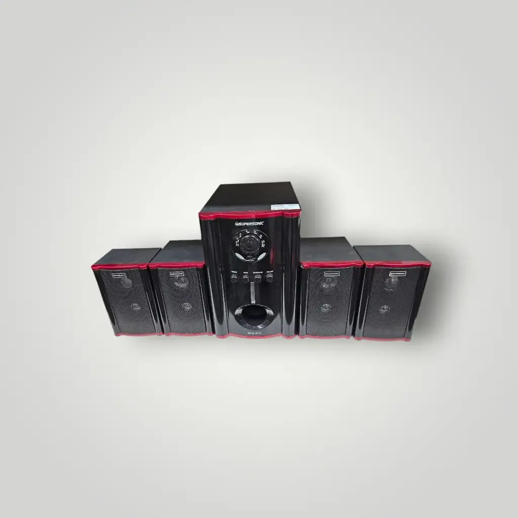 🔊 Supersonic Spk-51C 5.1 Channel Home Theatre Speaker System - View 2