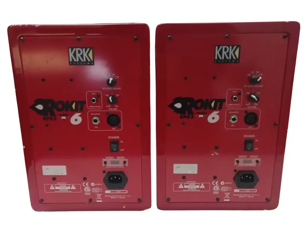 Krk Rokit Rp6 G2 Powered Studio Monitors (Pair) - View 3