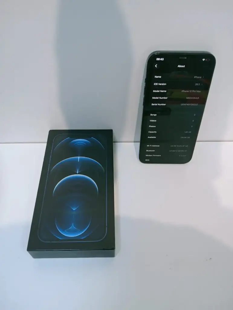 Iphone 12 Pro Max 128Gb Cellphone - View 3