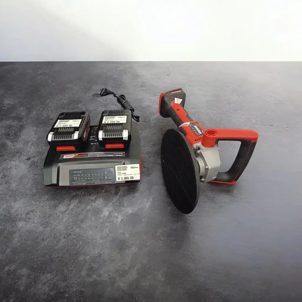 Einhell Cordless Polisher + Charger & 2 X Batteries - View 2