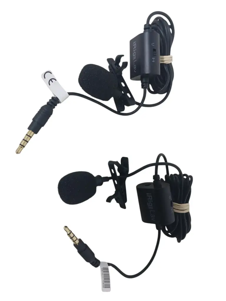 Irig Mic Lav 2 Pack Lavalier Microphones - View 3