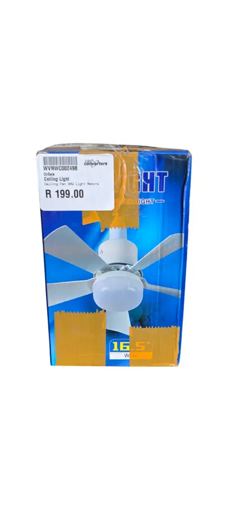 Remote Control Ceiling Fan Light - View 3