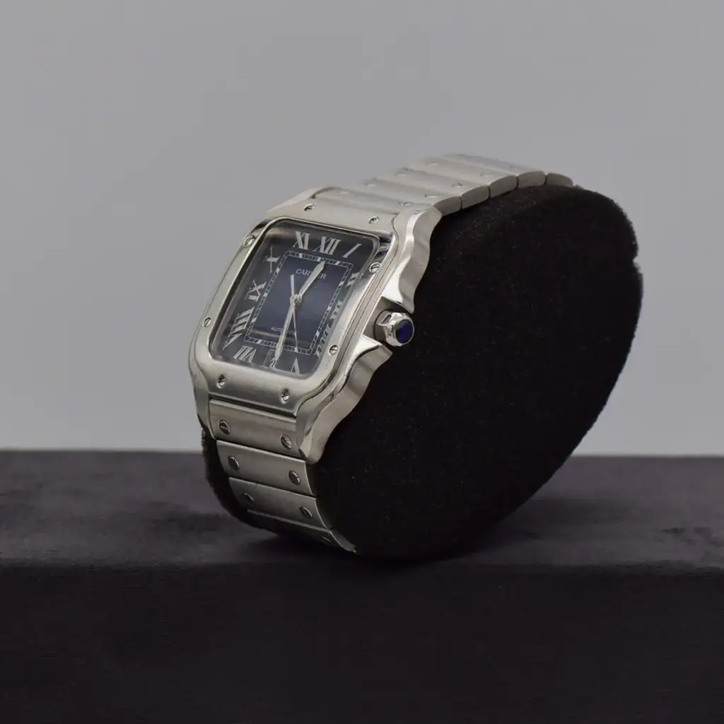 Cartier Santos Watch - Cartier Certified - Original Box & Papers - View 3