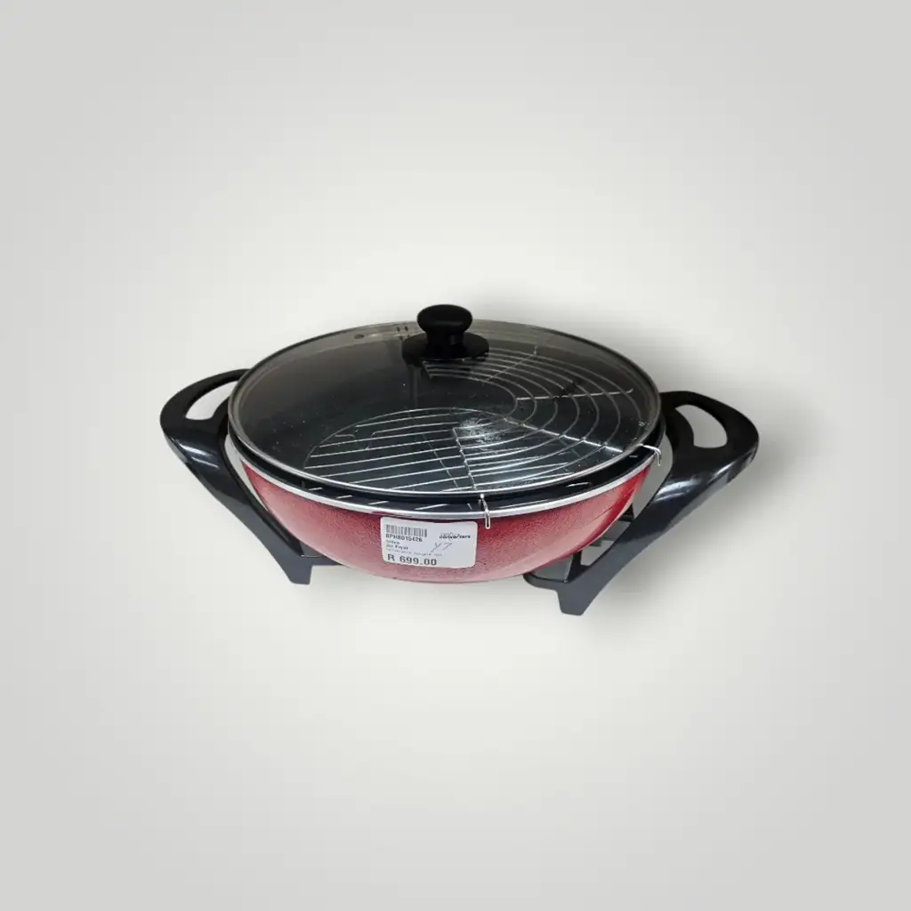 🍳 Mellerware Bangkok 1500W Electric Wok – Non-Stick With Glass Lid