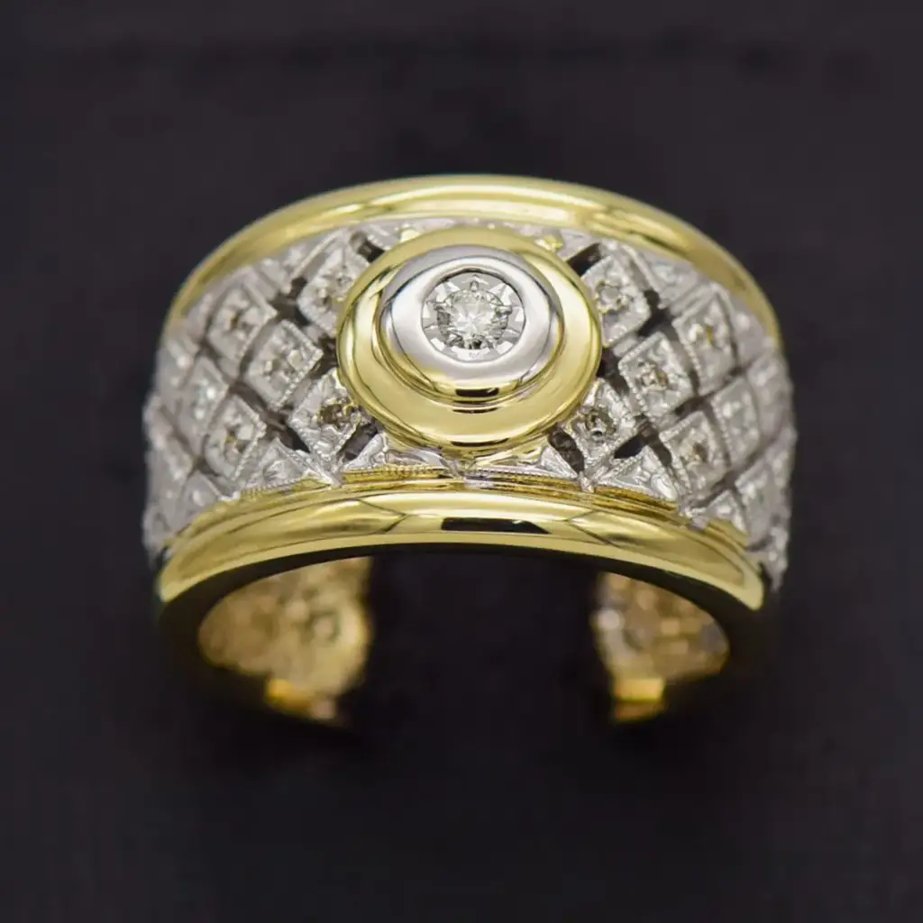9ct Yellow Gold Dress Ring