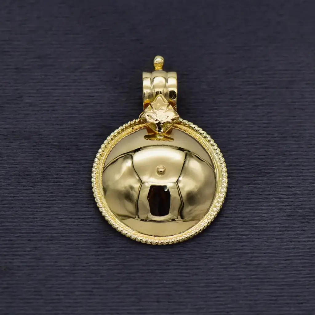 18ct Yellow Gold Thali Pendant