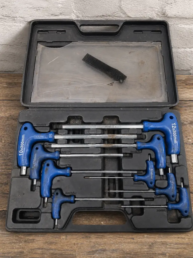 Mac Afric Heavy Duty 9-Piece T-Handle Hex Key Set