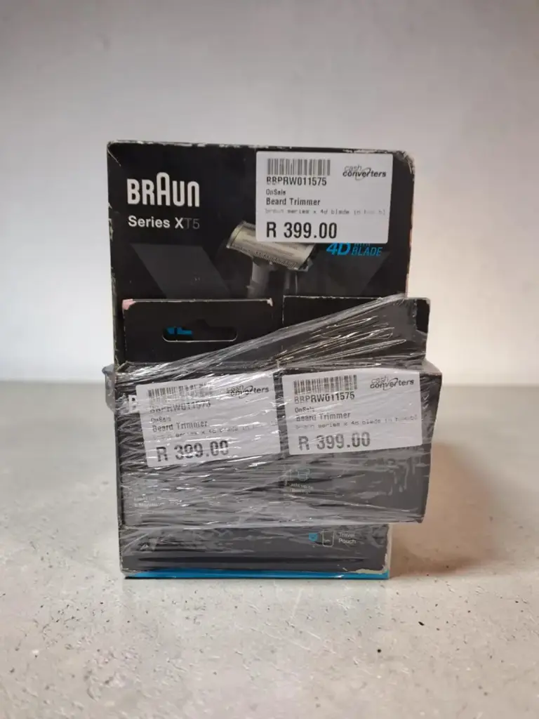 Braun Series XT5 - Beard Trimmer (x2 Blades Included)