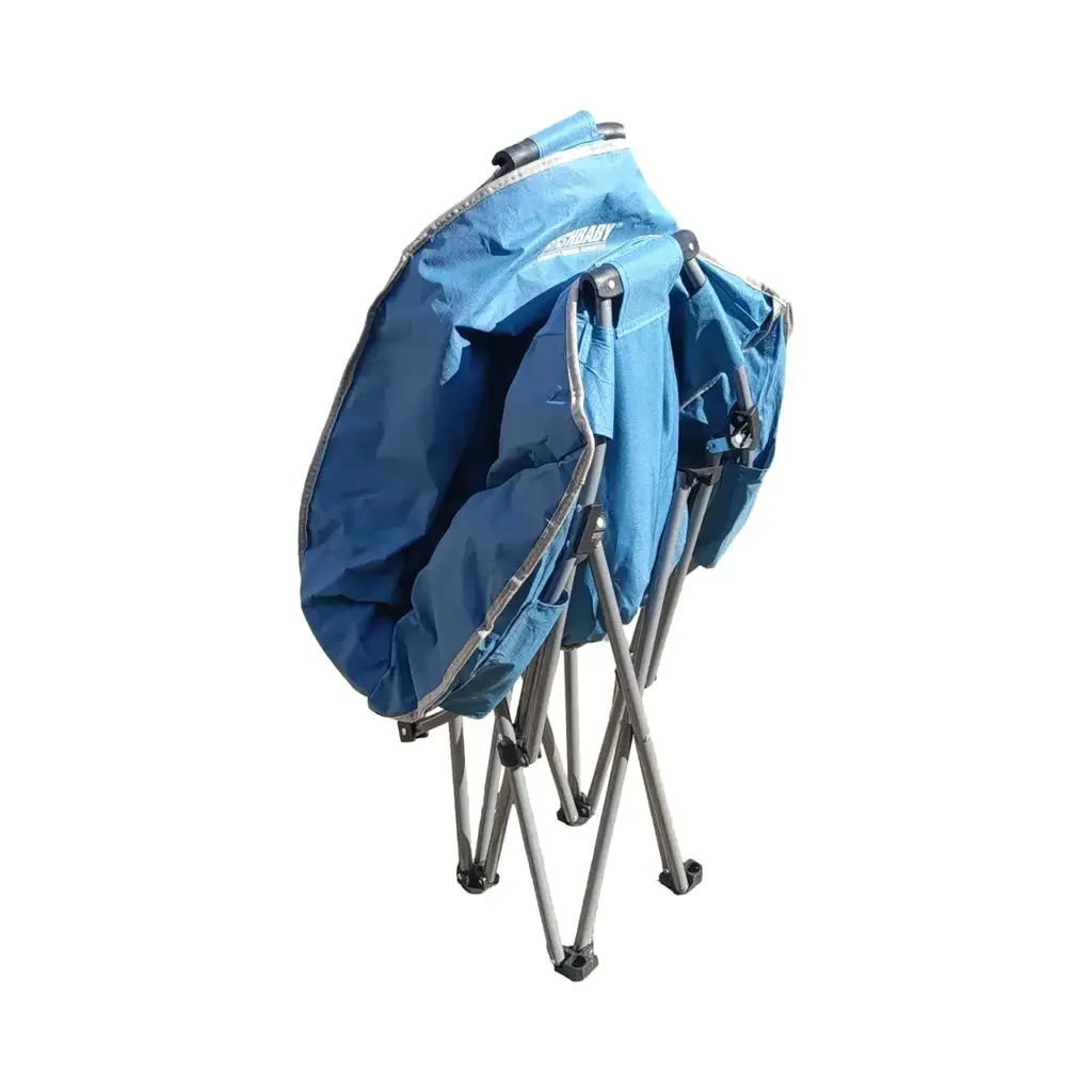 Bushbaby Folding Mushroom / Moon Camping Chair – Blue - View 2