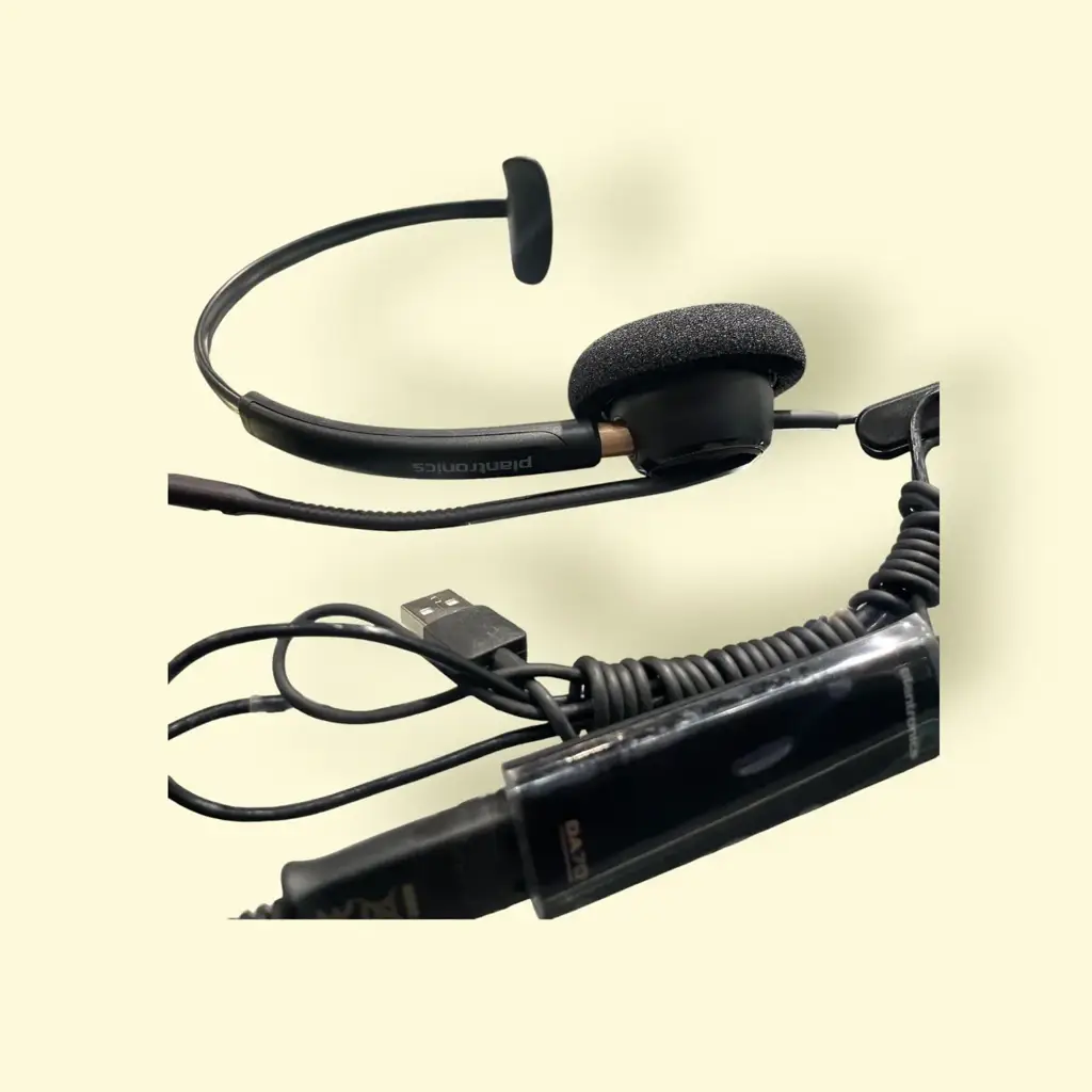 Plantronics Hw510 Encorepro Noise Cancelling Headset - View 2