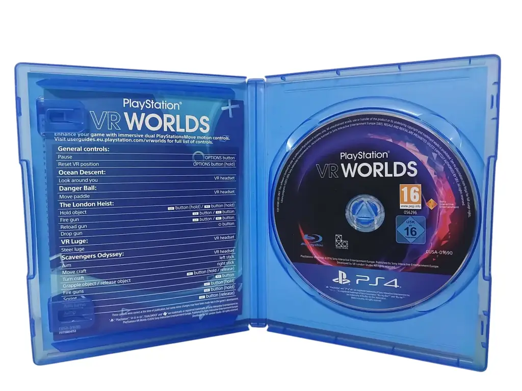 Playstation 4 Playstation Vr Worlds Game Disc (Ps Vr Required) - View 4