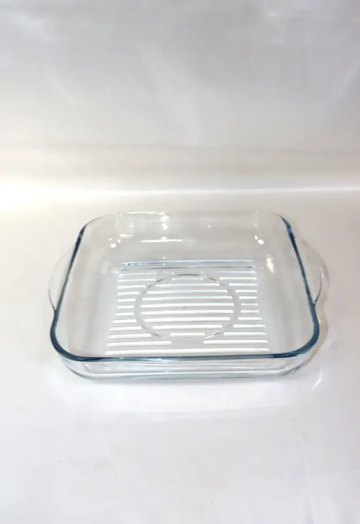 Tupperware Premiaglass Square Tray With Grill 3.2L
