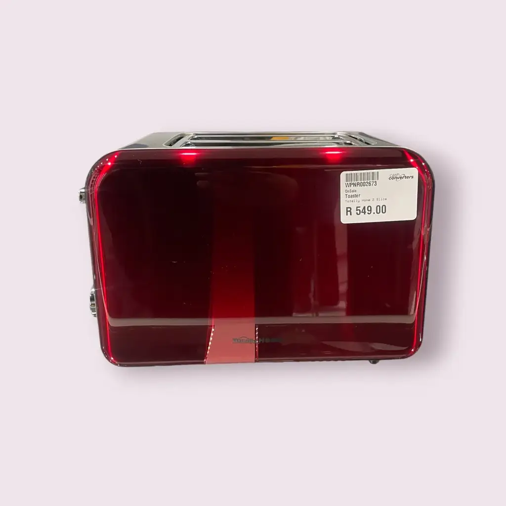 Totally Home 2 Slice Stylish Retro Toaster
