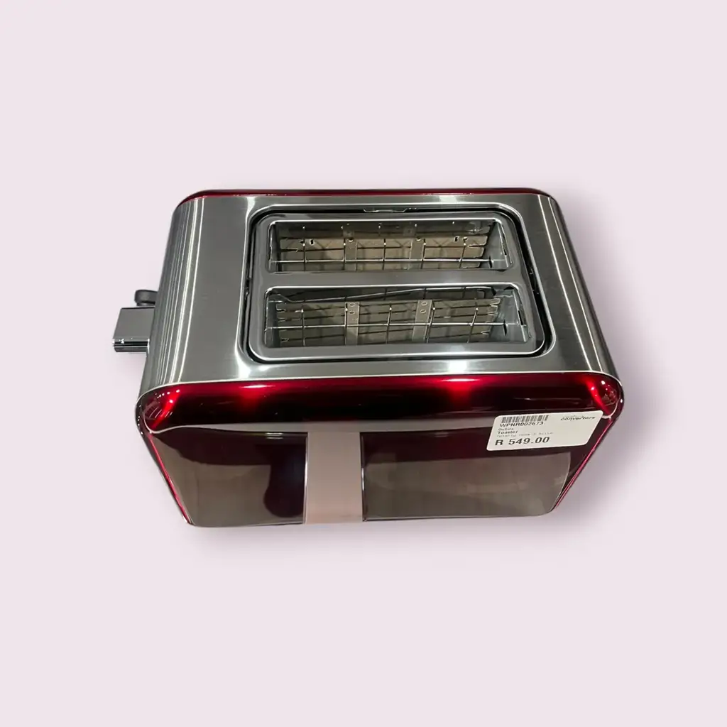 Totally Home 2 Slice Stylish Retro Toaster - View 3