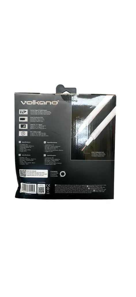Volkano Coax Tv Cable, 20 Meter Length - View 2