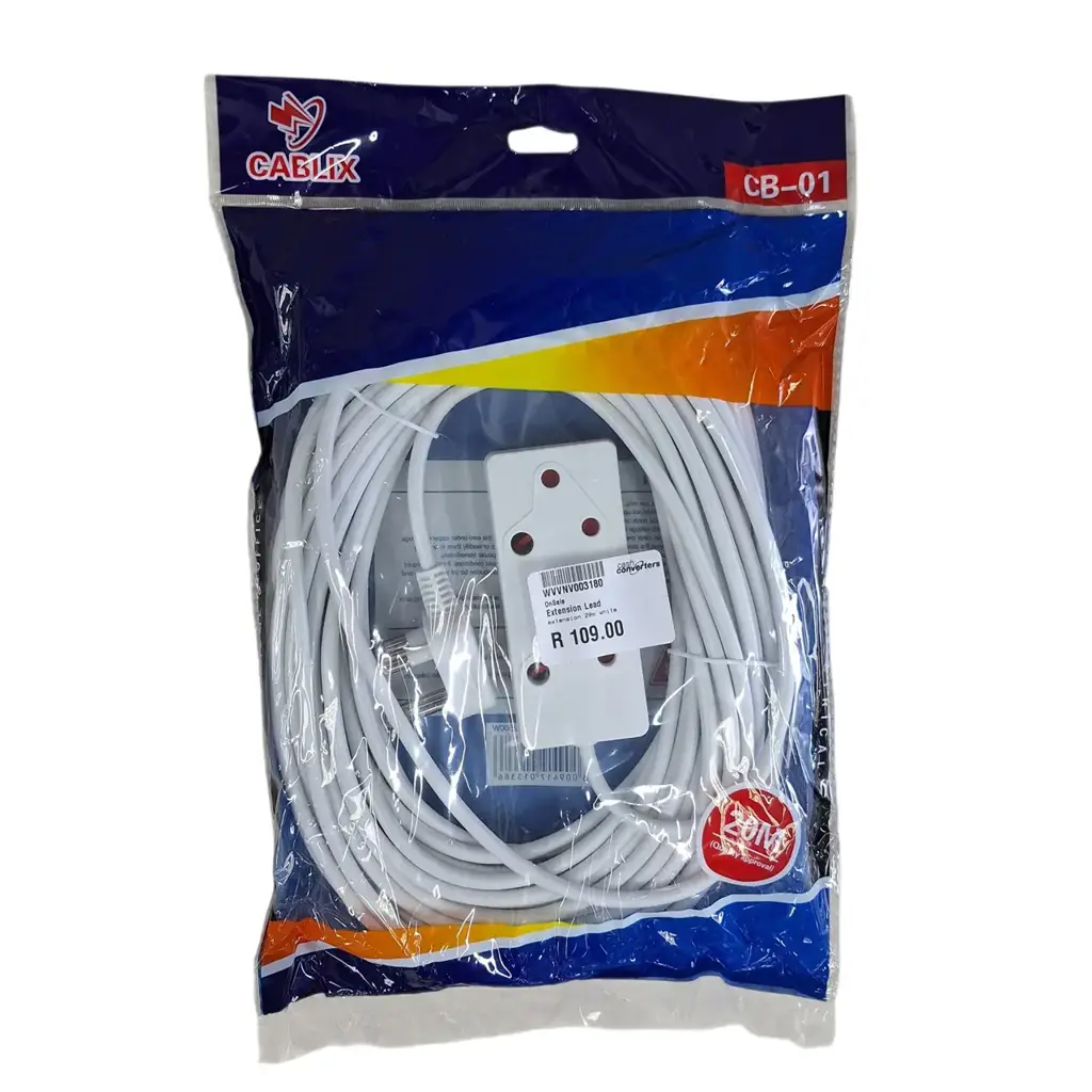 Cablix Cb-01 20M Extension Lead