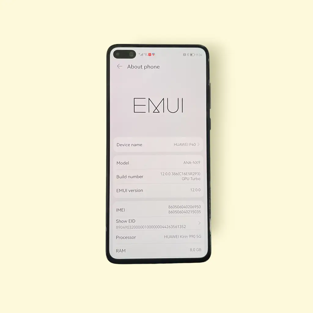 Huawei P40 128GB RAM8GB Dual Sim Phone - View 4