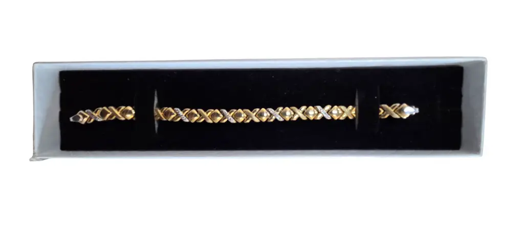 Art Jewellers 9Ct Gold Plated Link Bracelet - View 2