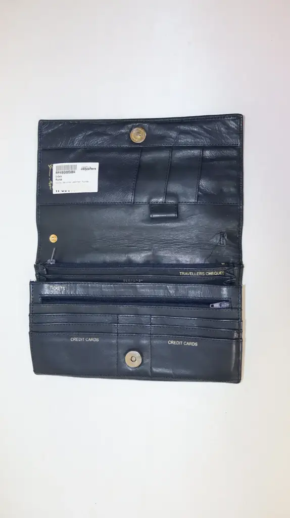 Genuine Nappa Leather Travel Wallet