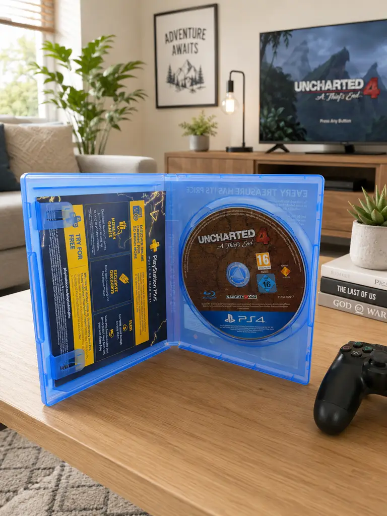 Sony Playstation 4 Uncharted 4 Pre Owned