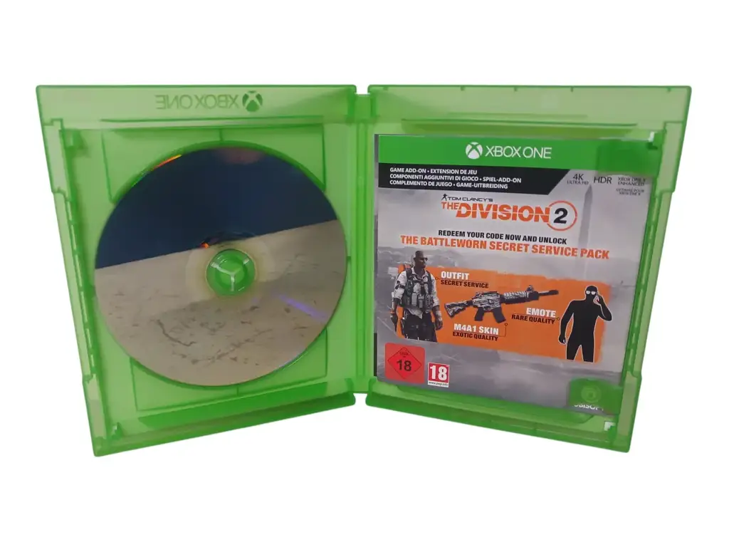 Xbox One Tom Clancy's The Division 2 Game Disc - View 3