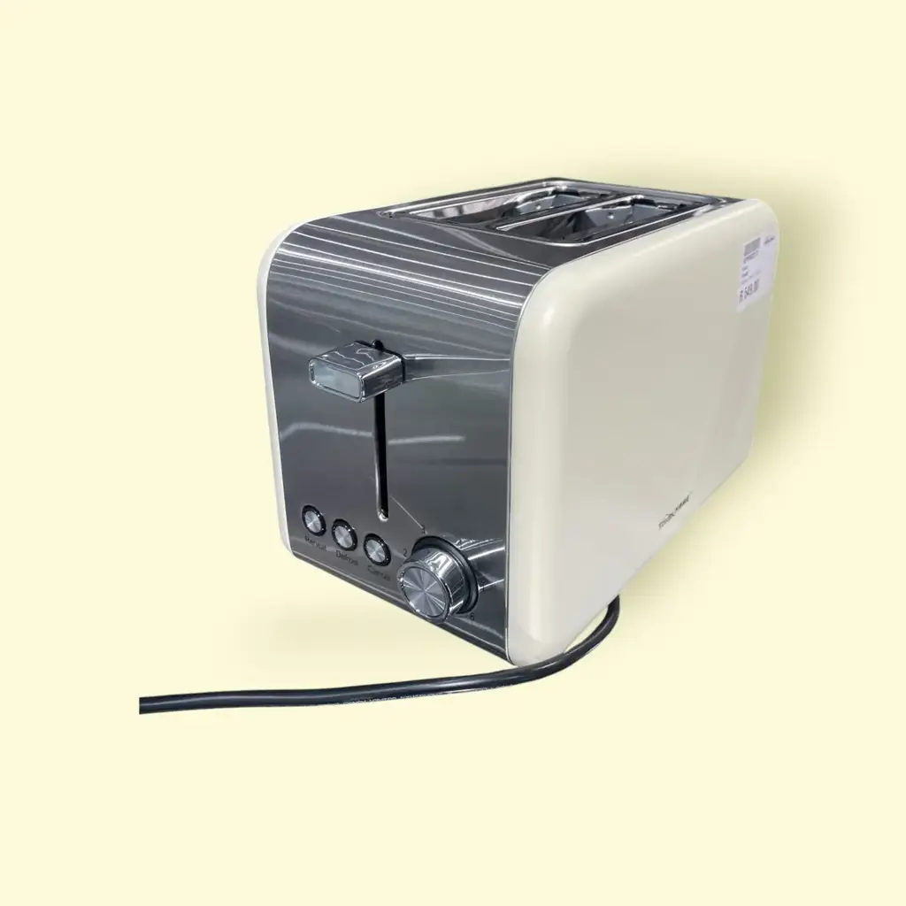 Totally Home 2 Slice Stylish Retro Toaster - View 3