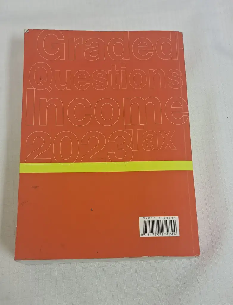 Graded Questions Income Tax Book - View 2