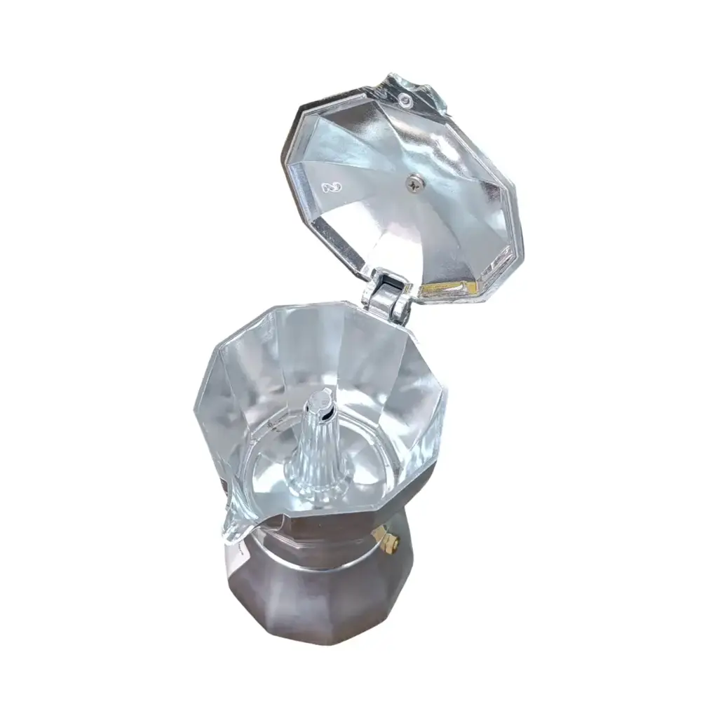 Aluminum Moka Pot (Stovetop Espresso Maker) - View 2
