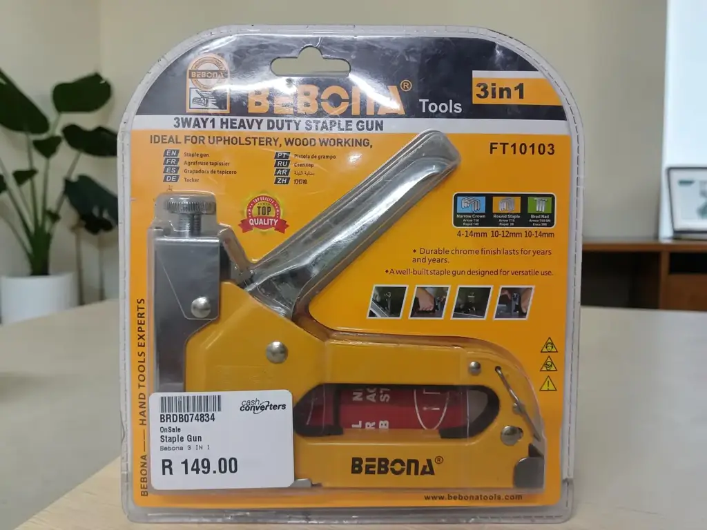 Bebona 3-In-1 Heavy Duty Staple Gun