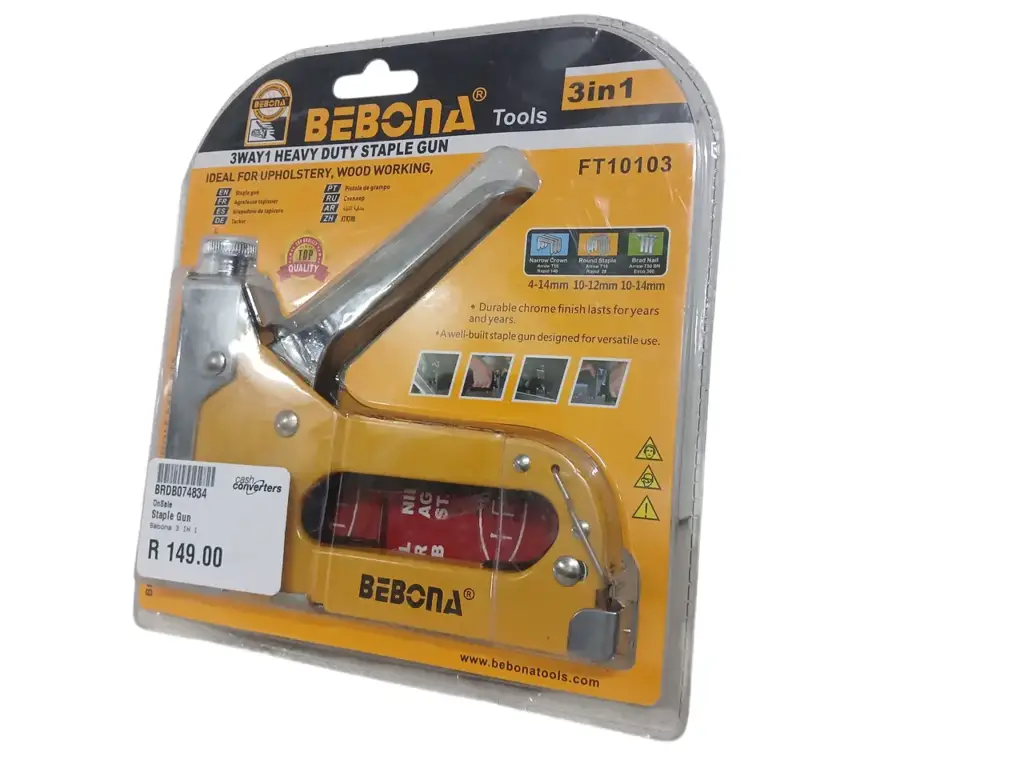 Bebona 3-In-1 Heavy Duty Staple Gun - View 2