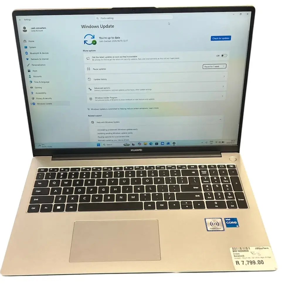 Huawei Intel Core Ig Notebook