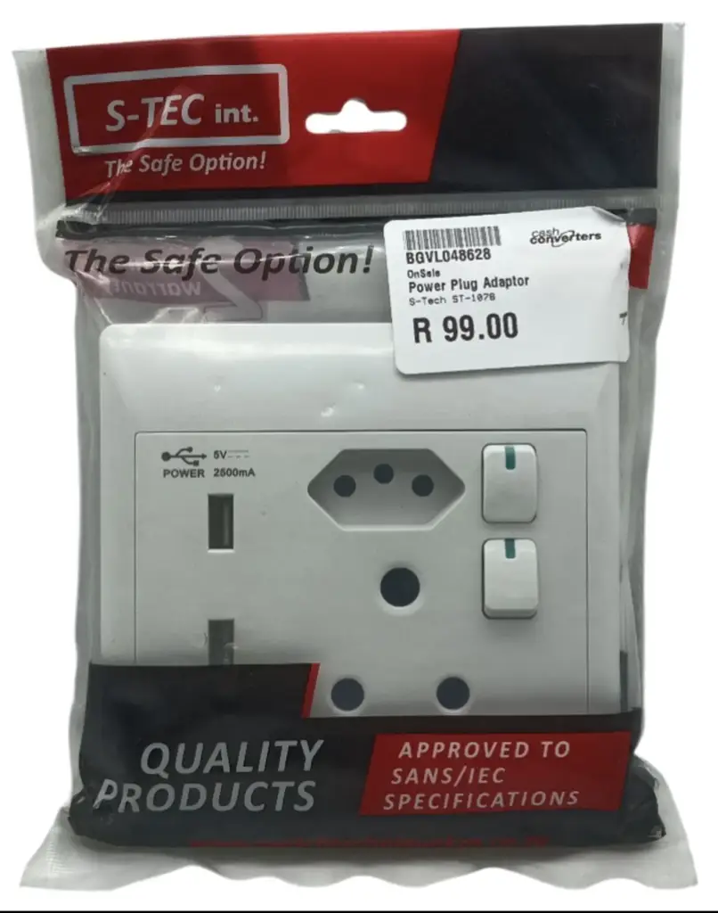 S-Tech St-1078 Power Plug Adaptor