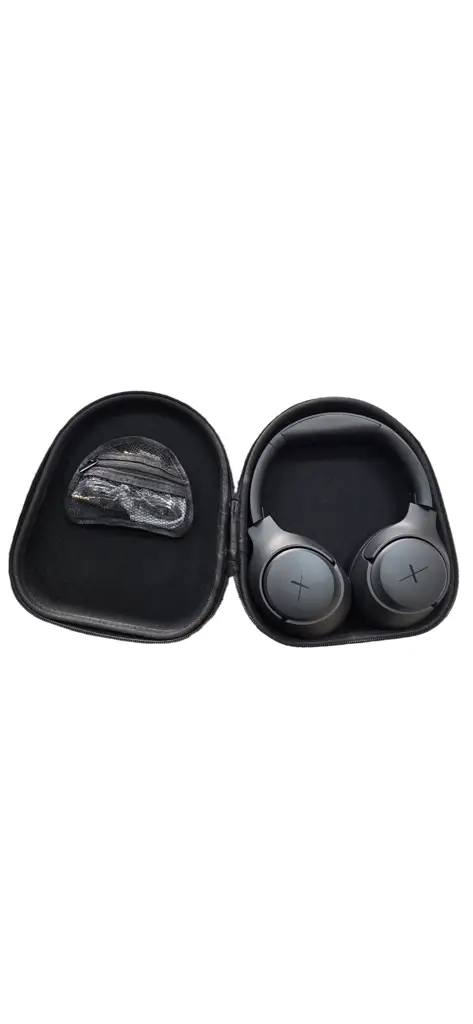 Volkanox Vxh300 Bluetooth Headphones With Hybrid Anc - Black Bluetooth Headset - View 3