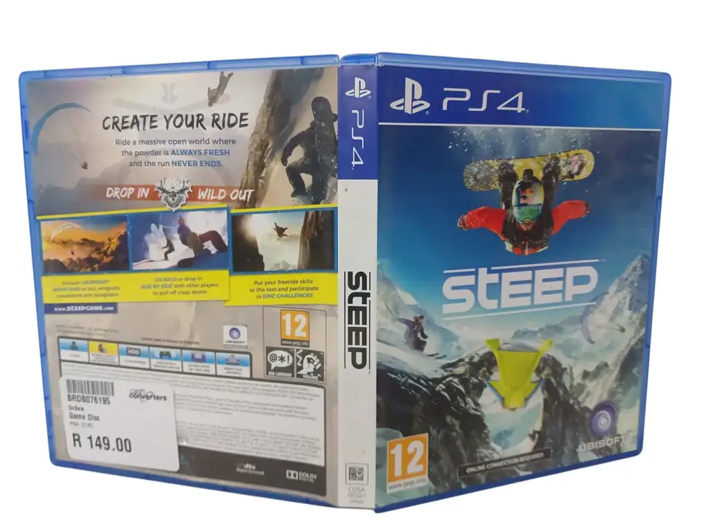 Playstation 4 Steep Game Disc - View 2