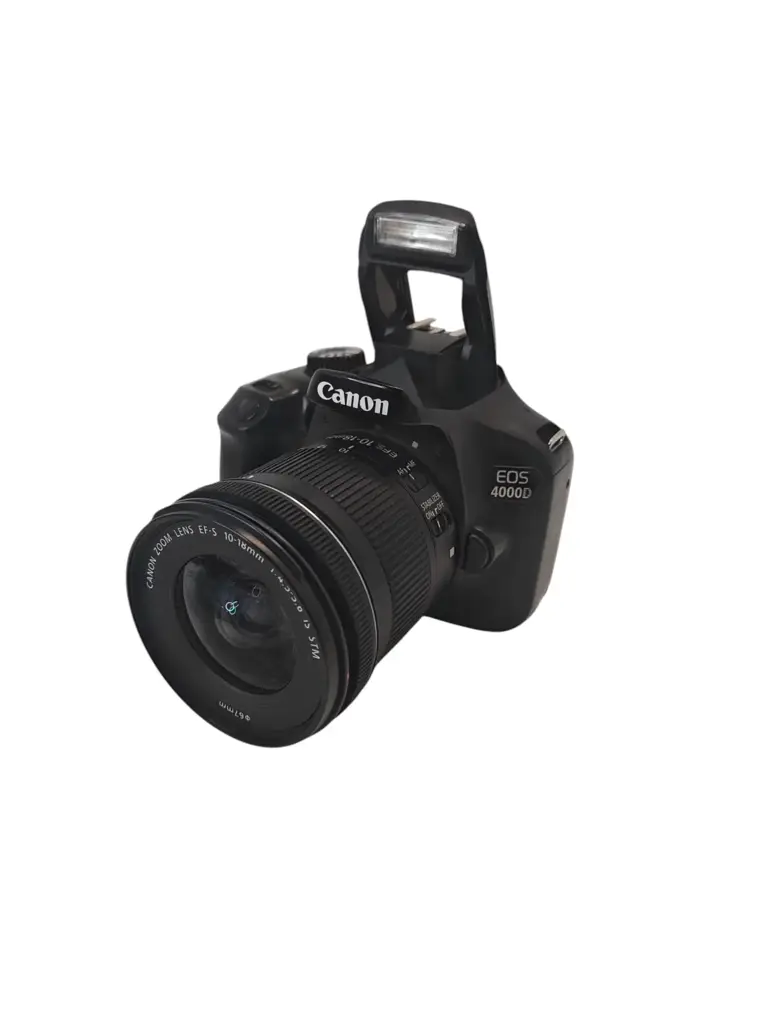 Canon 4000D Dslr Camera With Lens