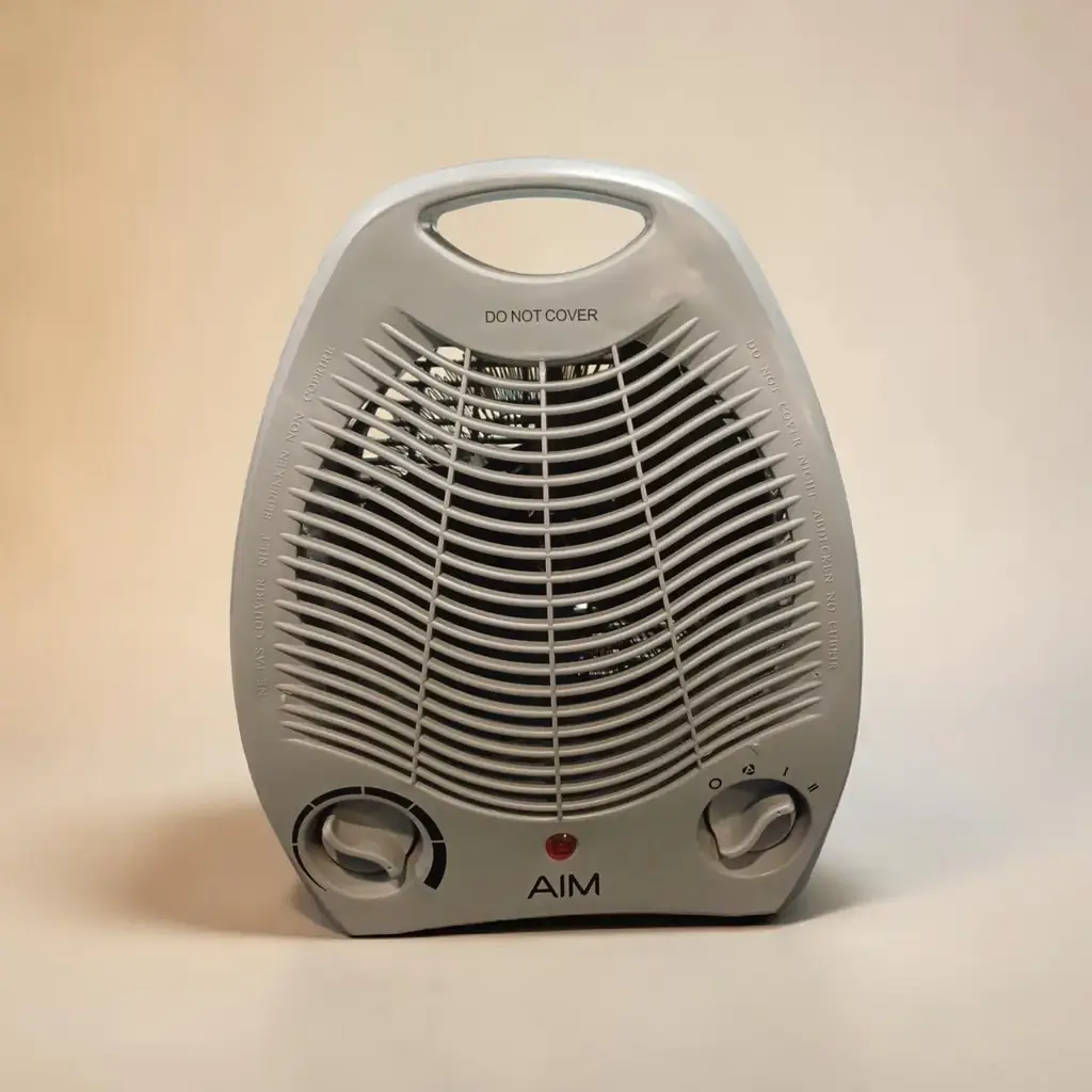 Aim Grey Fan-Heater Afh215n