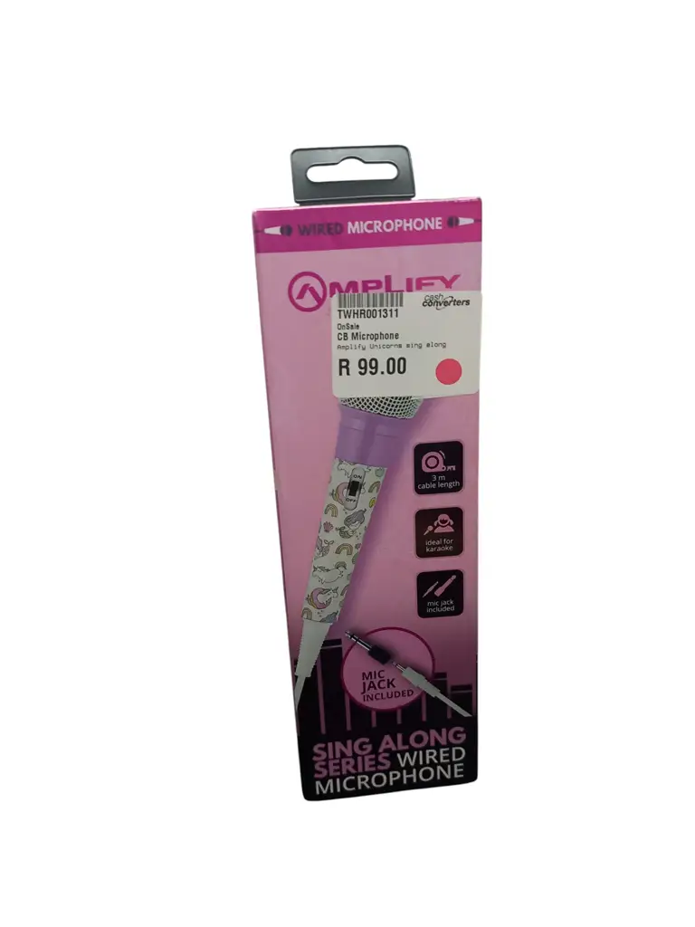 Amplify Unicorns Sing Along Cb Microphone - View 2