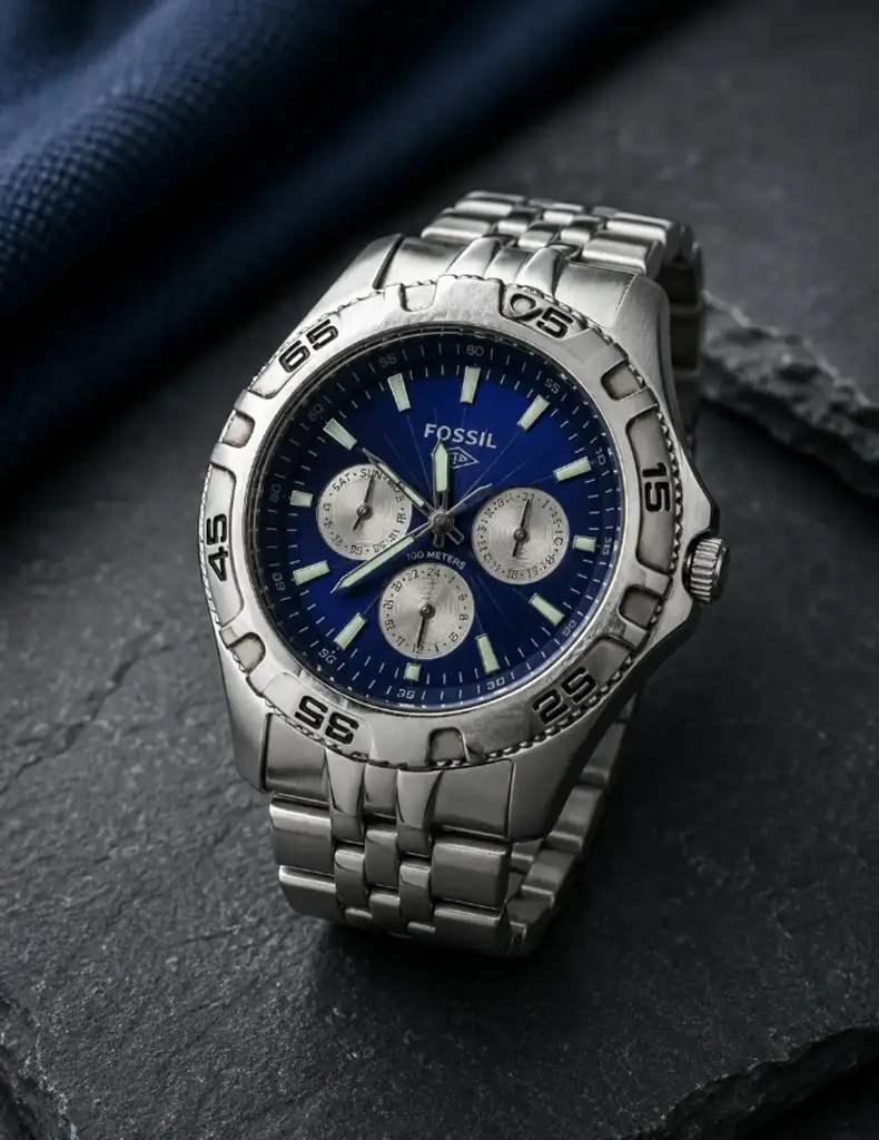 Fossil Blue Bq-9177 - View 2
