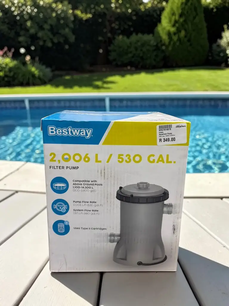 Bestway 2006L/530Gal Filter Pump