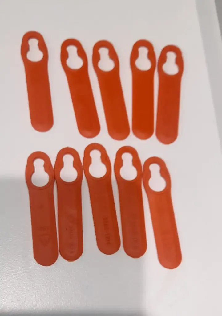 Black & Decker Hover Plastic Mower Blade 10-Piece Set - View 2