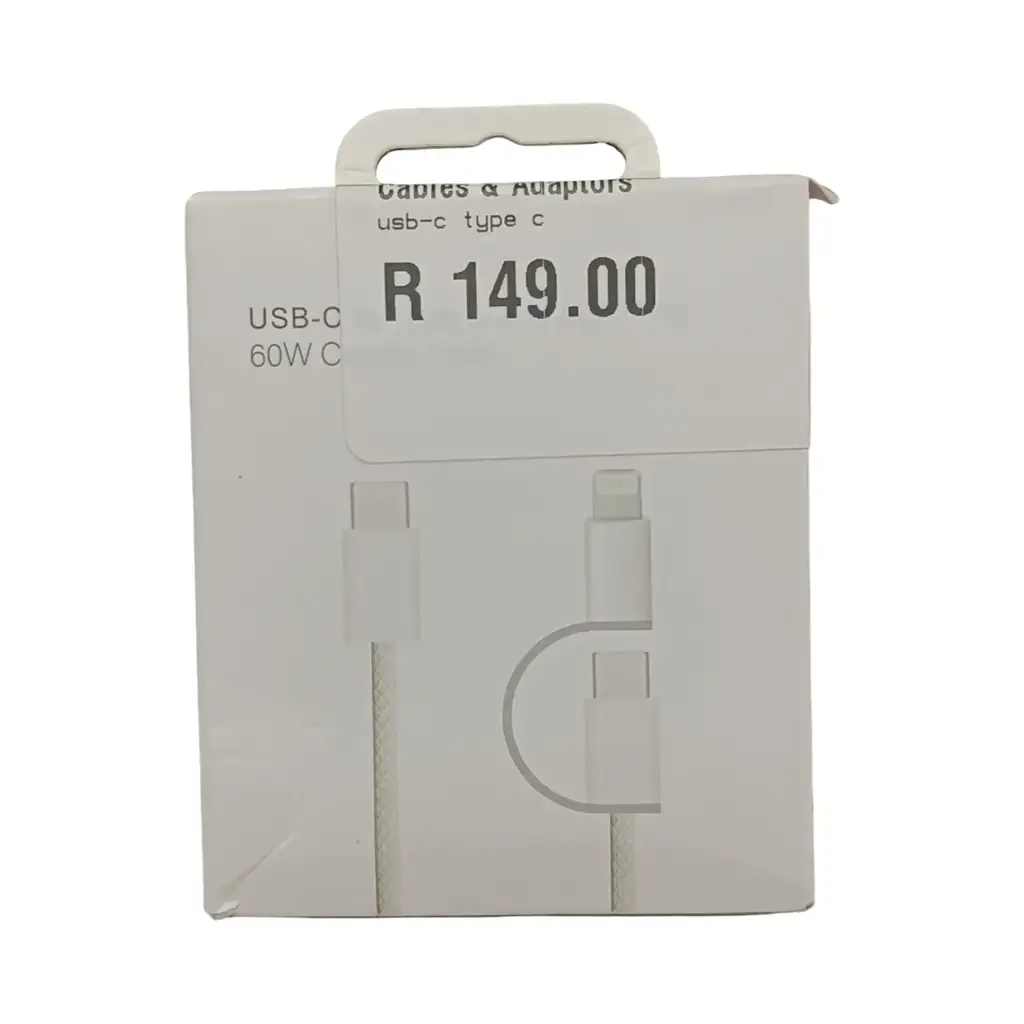 2-In-1 Braided Charging Cable - View 3