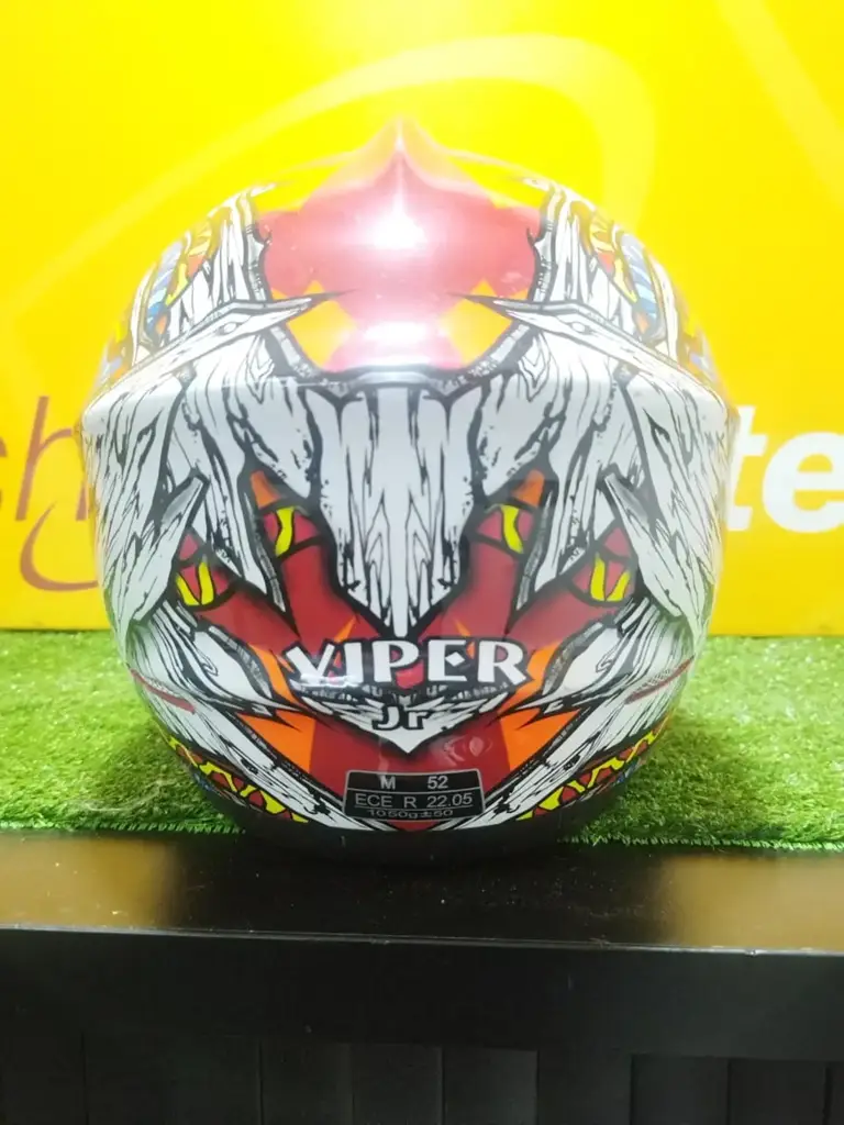 Vega Viper (M) Jr Motorcross Helemt - View 3