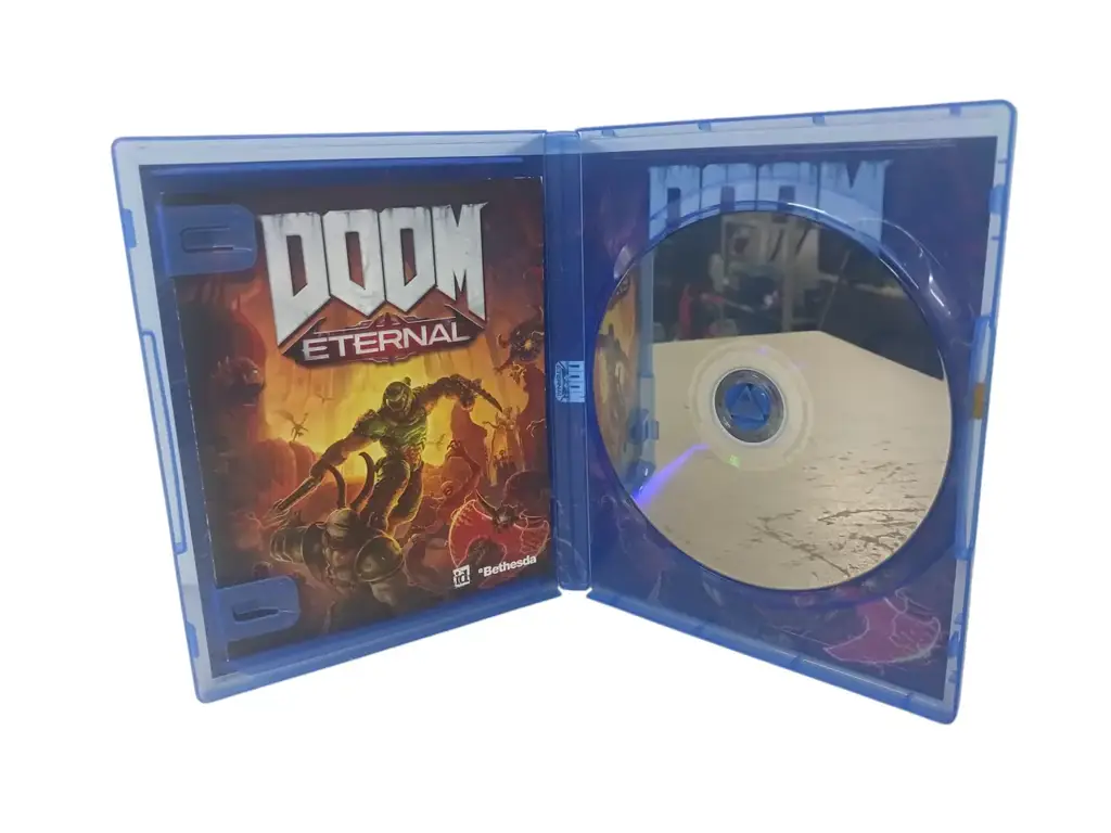 Playstation 4 Doom Eternal Game Disc - View 3