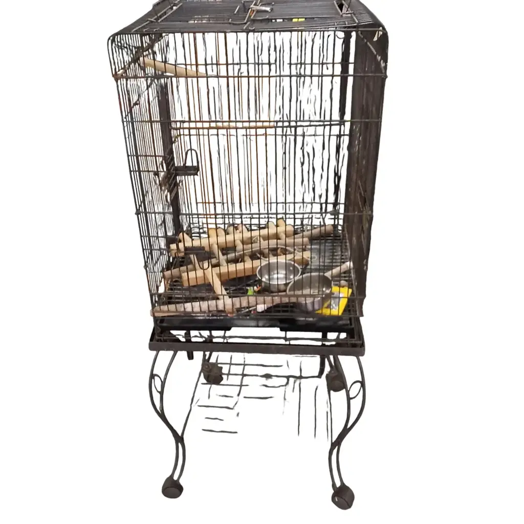 Bird Cage And Stand