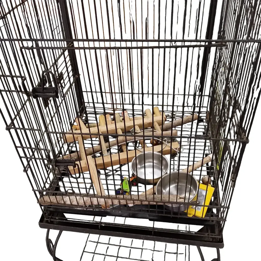 Bird Cage And Stand - View 2