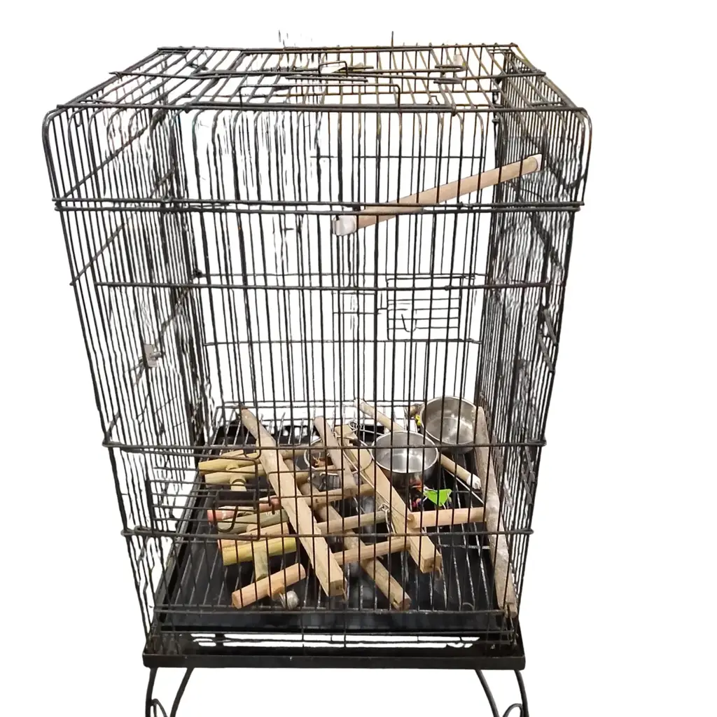 Bird Cage And Stand - View 3